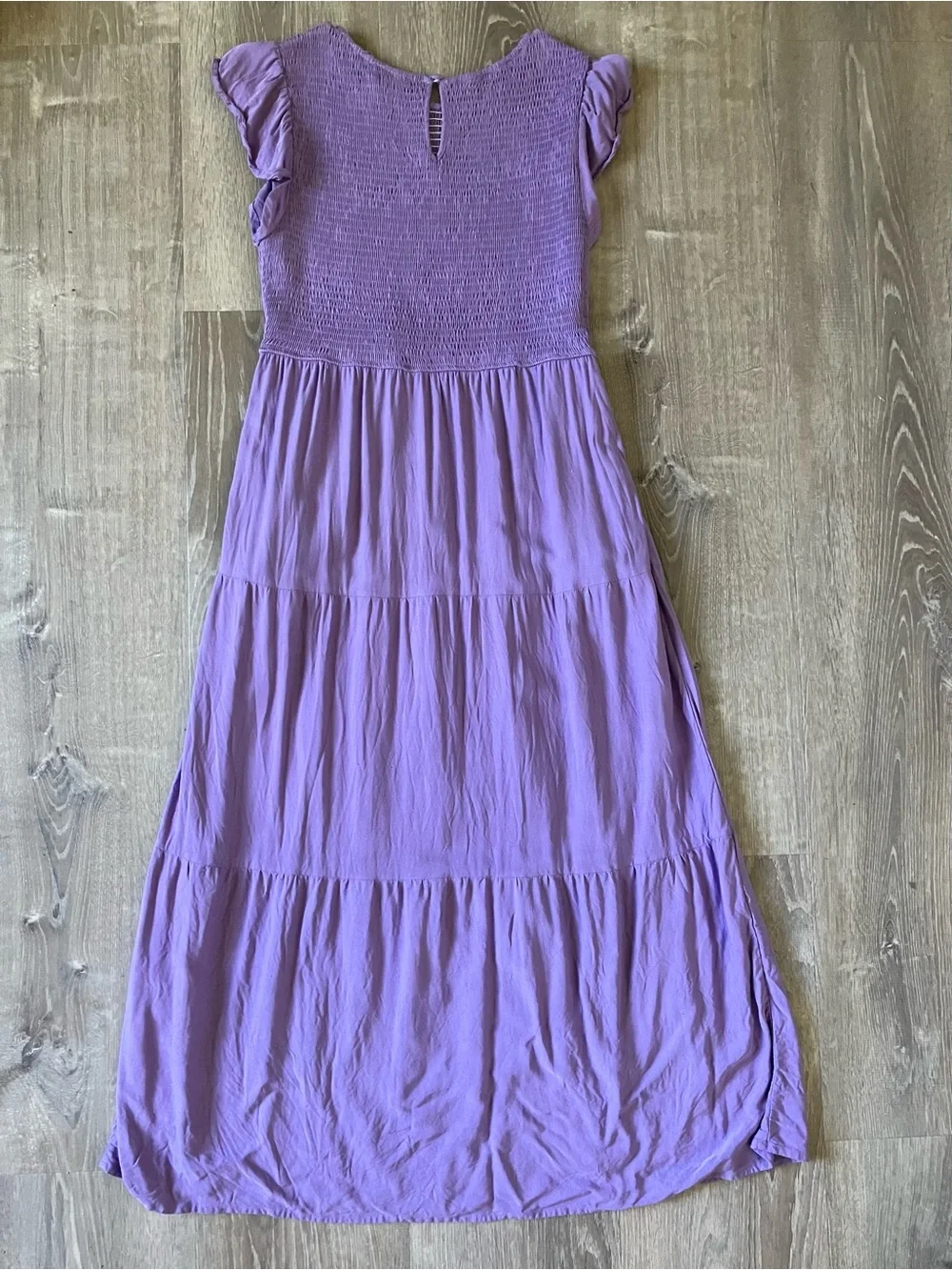 Purple Midi Dress